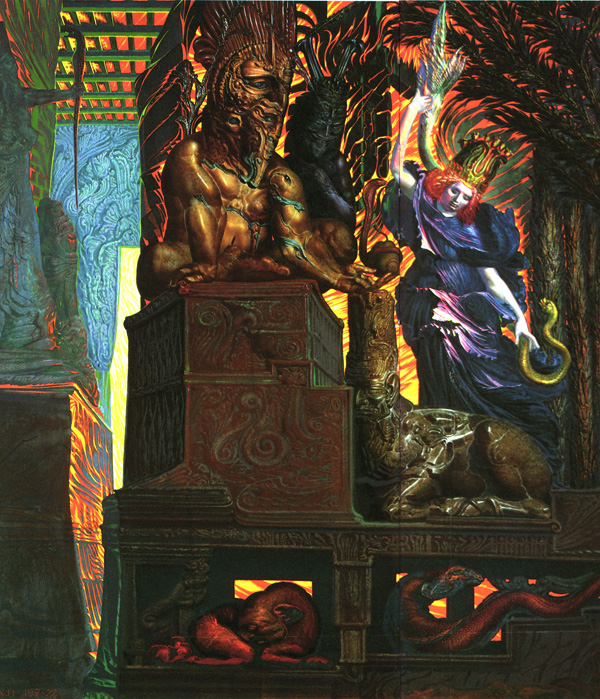 Ernst Fuchs/ Im Zeichen des Moses